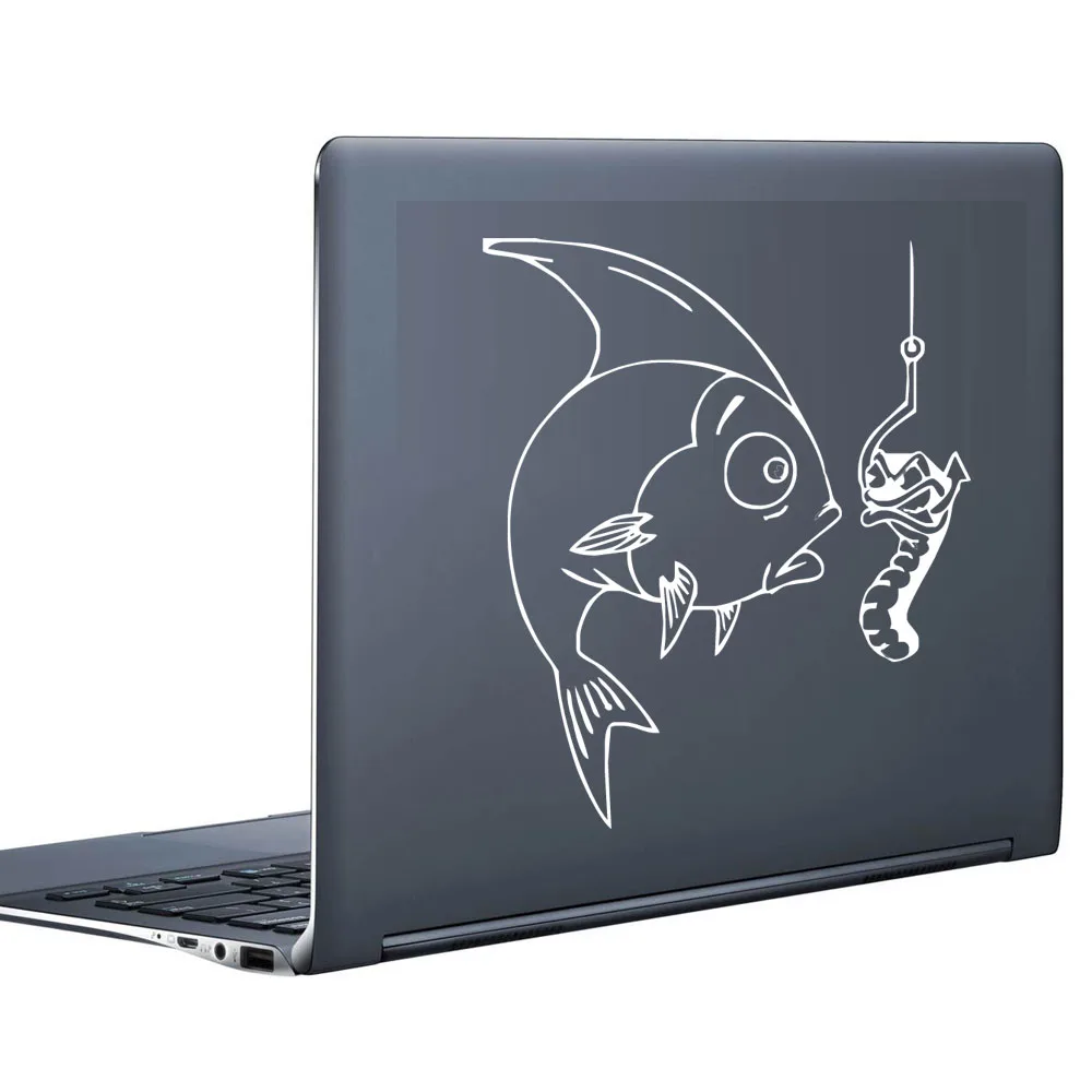 Fishing Club Fish Funny Computer Sticker Car Styling Art Design Vinyl Fishing Laptop Decals Notebook Sticker Decor Fishing Club Fish Funny Computer Sticker Car Styling Art Design Vinyl Fishing Laptop Decals Notebook Sticker Decor