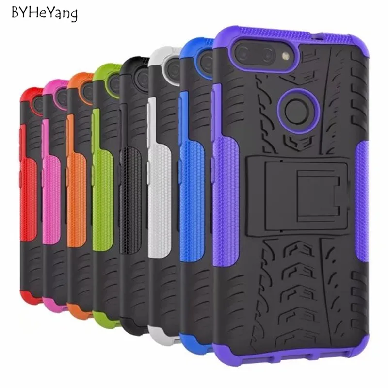 

BYHeYang For Asus Zenfone Max Plus M1 Case TPU & PC Silicone Dual Armor Back Cover For Asus Zenfone Max Plus M1 ZB570TL X018D