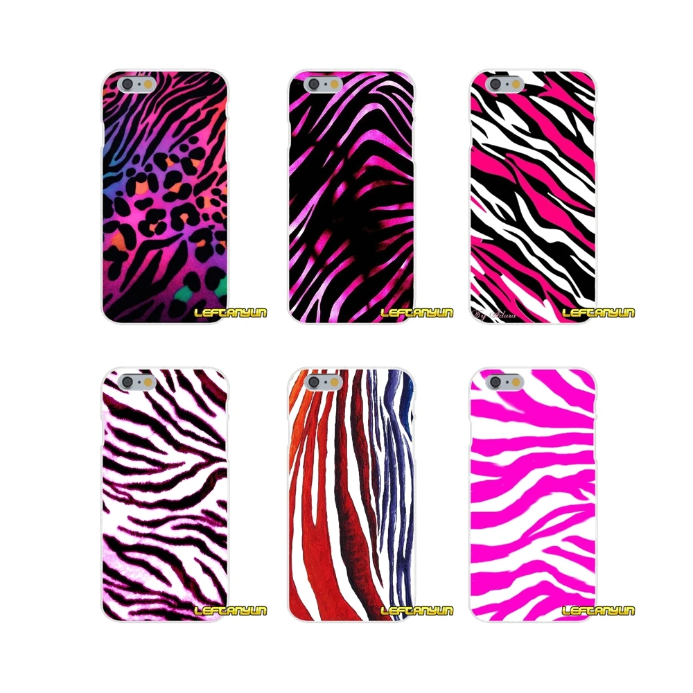 

For Xiaomi Mi6 Mi 6 A1 Max Mix 2 5X 6X Redmi Note 5 5A 4X 4A A4 4 3 Plus Pro pink black stripe Colorful neon Zebra TPU Cover Bag