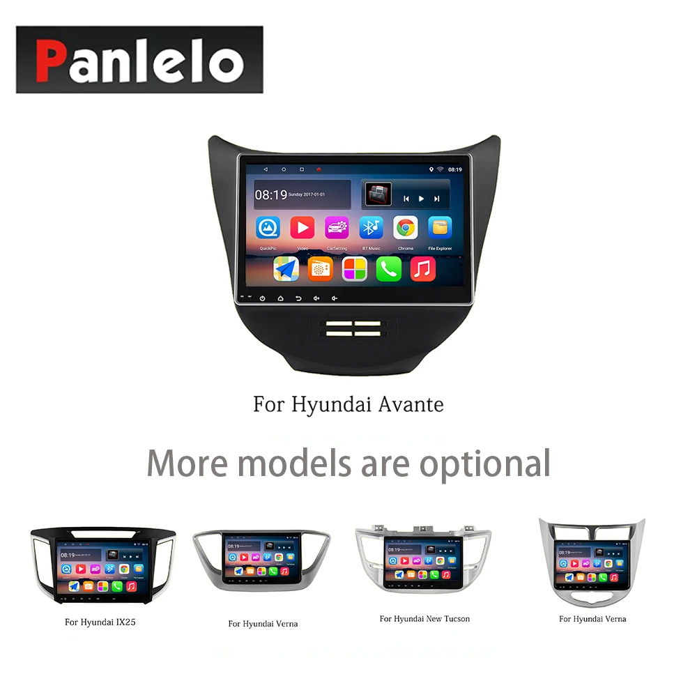 

Panlelo Android 7.1 Navigation for Hyundai Avante IX25 IX45 Verna New Tucson Mistra Elantra Car Stereo Mirror Llink Touch Screen