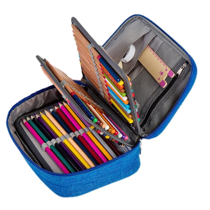 72 Slots Large Capacity Oxford Detachable Pencils Case