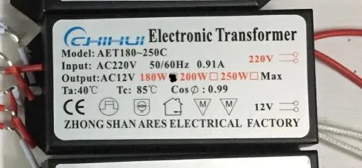 1pc Excellent workmanship 180W Electronic Transformer 220V-12V LED Halogen Light Bulb Lamp Power Driver Supply good performance