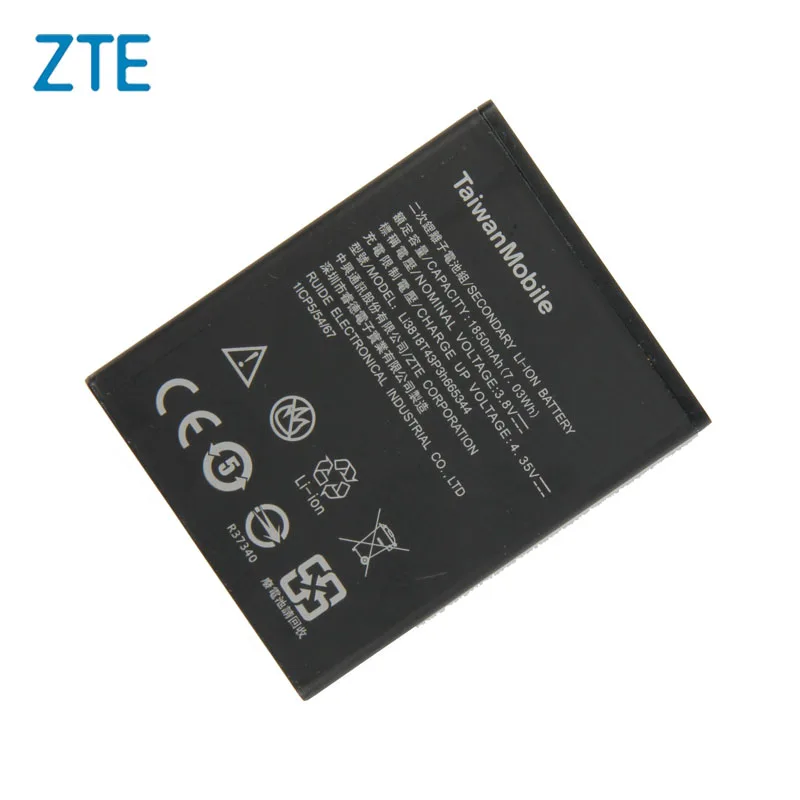 

Original ZTE Li3818T43P3h665344 Phone battery For ZTE Blade TWM T320 GF3 A5S AMAZING mobile phone 1850mAh