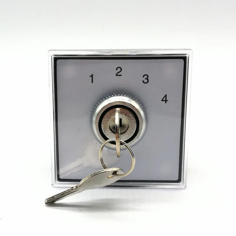 

Universal Change-over Switch Lock with Key LW6Y-1/C121 B053 Rotating Switch 3/4 Contact