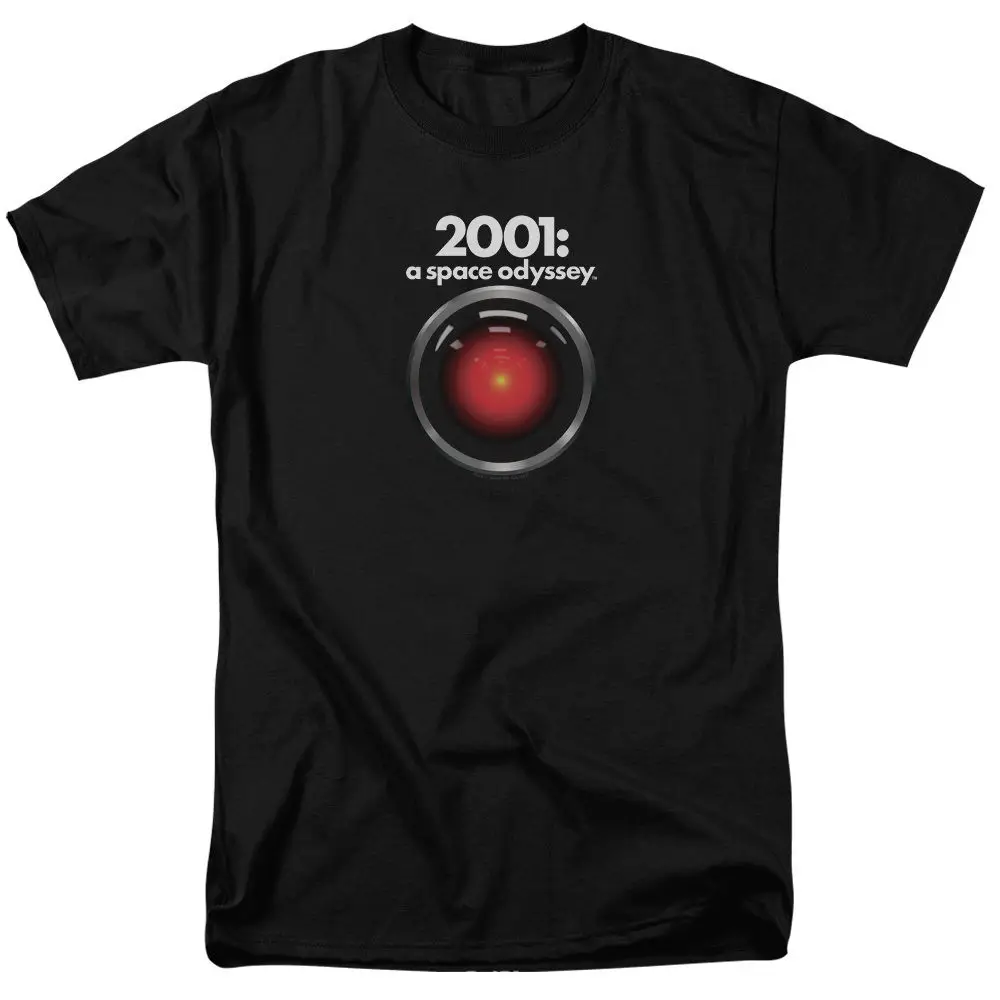 

2001 A Space Odyssey Hal Adult T Shirt Fashion Men T Shirt Clothing Printed Cotton Man o Neck Top