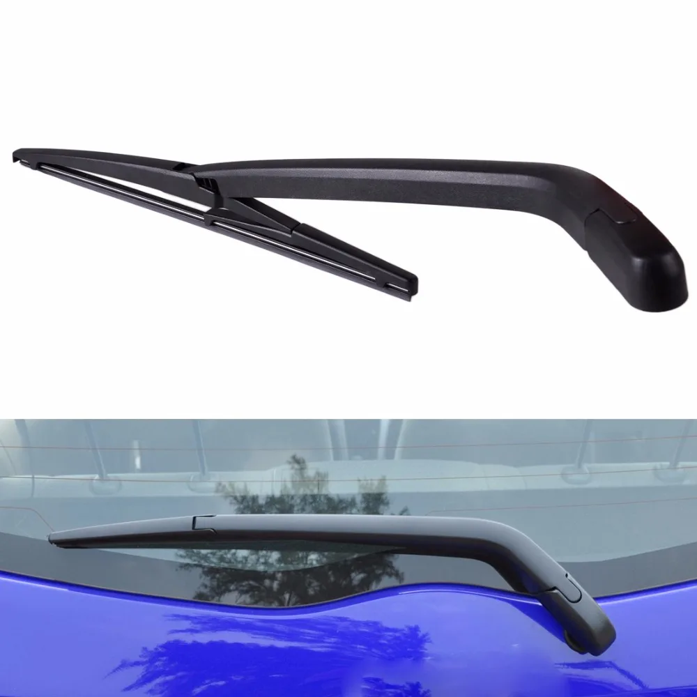 DWCX Car Rear Window Windscreen Windshield Rubber Wiper Arm + Wiper