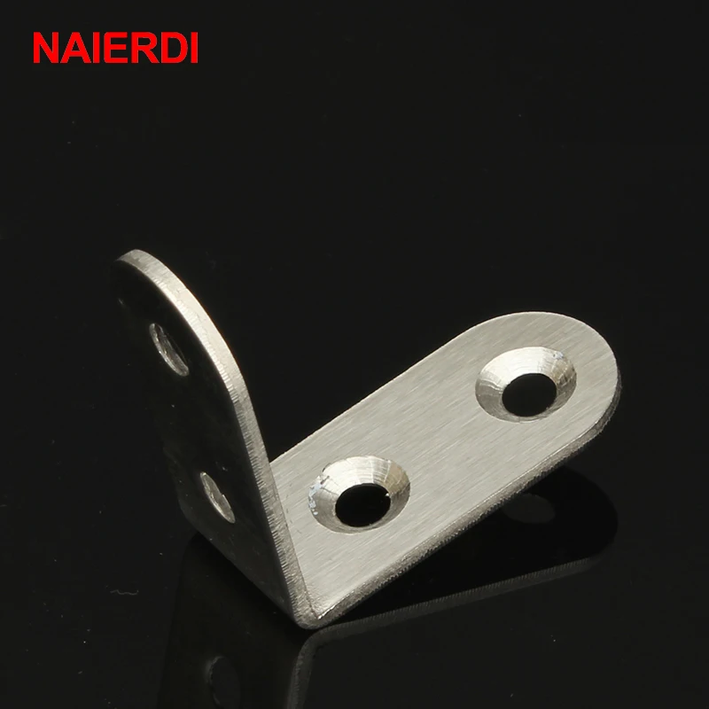 Угловые кронштейны из нержавеющей стали 10 шт.|stainless steel corner brackets|steel bracketcorner bracket |