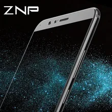 ZNP Full Cover Tempered Glass For Huawei Honor 9 8 lite V10 Glass For Huawei Honor 9 Lite V10 Screen Protector Toughened Film