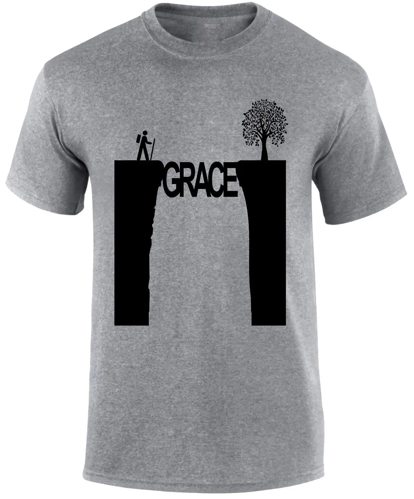 

Grace in The Valley Christian Men T-shirt New T Shirts Tops Tee New Unisex Funny High Quality Casual Printing freeshipping