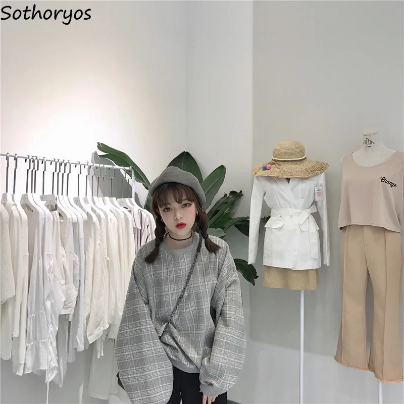 هوديس النساء س الرقبة منقوشة الحلو طويلة الأكمام مستقيم فضفاض البلوفرات إمرأة Kawaii كل مباراة الكورية نمط الطلاب الترفيه لطيف هوديس النساء س الرقبة منقوشة الحلو طويلة الأكمام مستقيم فضفاض البلوفرات إمرأة Kawaii كل مباراة الكورية نمط الطلاب الترفيه لطيف