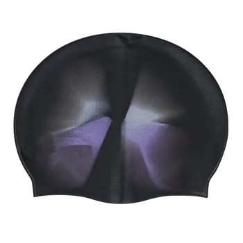 

Multi-Color Adult Silicone Swimming Cap Particles Anti-Static Hair Protect Hair Sports Swim Pool Stretchable Hats
