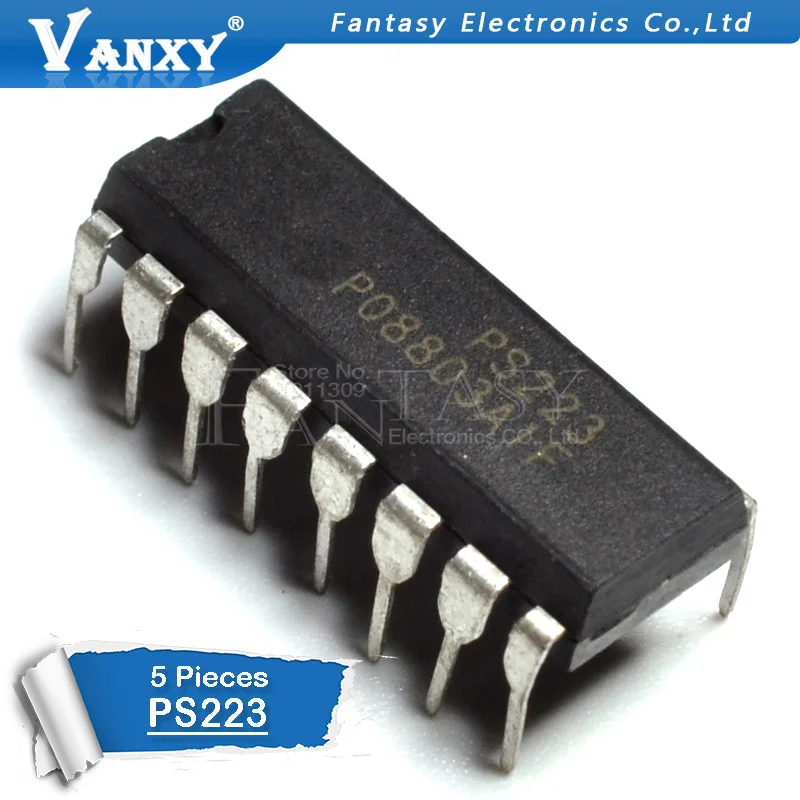 5pcs PS223 DIP16 PS 223 DIP 16 DIP-in Integrated Circuits from ...