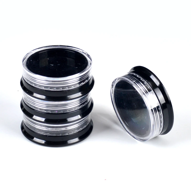 

10ml Empty Refillable Cosmetic Jar Pot Loose Face Powder Sifter Case Powder Box Empty Cosmetic Container Travel Wholesale