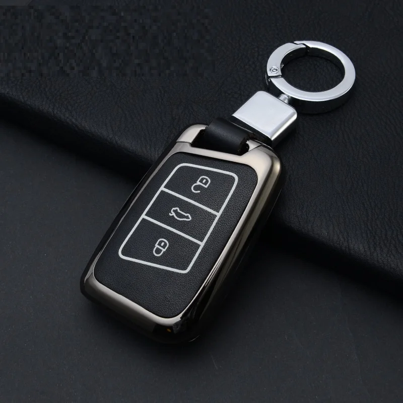 Автомобильный брелок для ключей на сумку чехол ABS Материал оцинкованный сплав для Volkswagen Passat B8 Skoda Superb A7