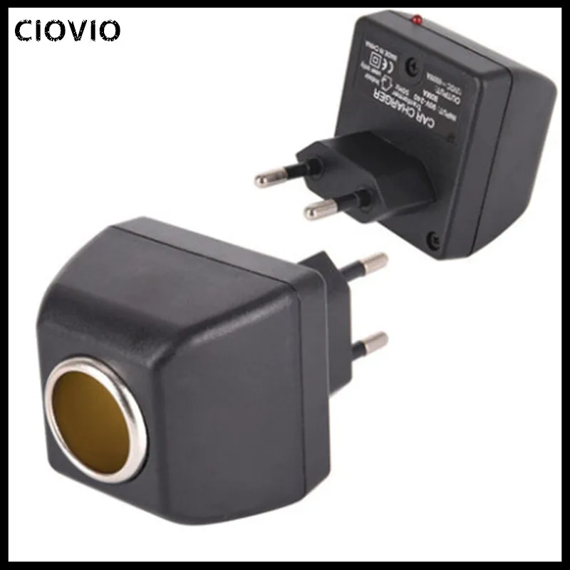 

2PCS 600MA EU Plug Car Charger AC Adapter Power Supply Converter 220V to DC 12V
