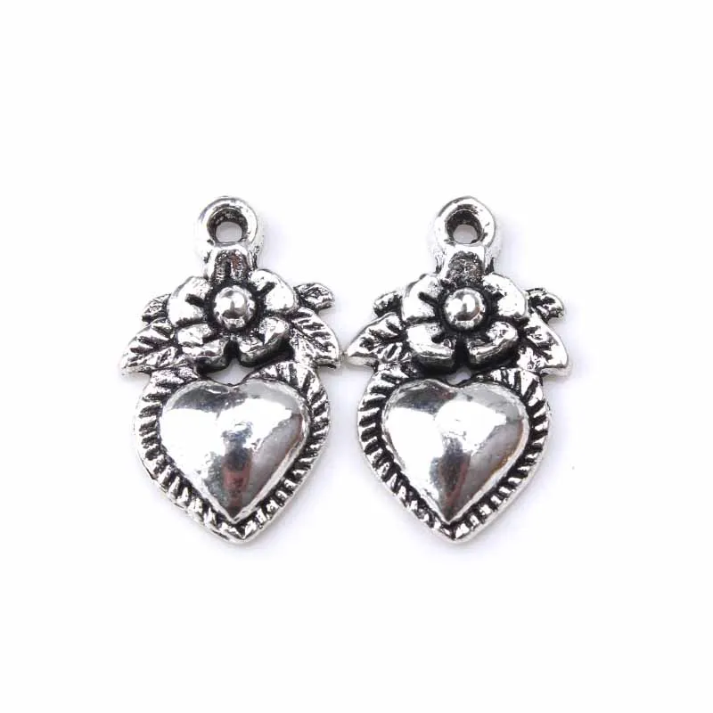 10pcs-lot-19-12mm-Antique-Silver-Heart-Charms-pendants-Fitting-DIY-Charms-Bracelet-Necklace-Pendants-Jewelry