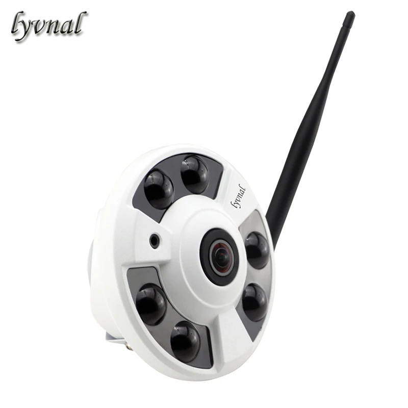 

Fisheye ip camera wifi IP Camera Audio Full View Wide Angle 180 Degree 1080P SONY IMX323 IP Camera P2P Onvif Security camera