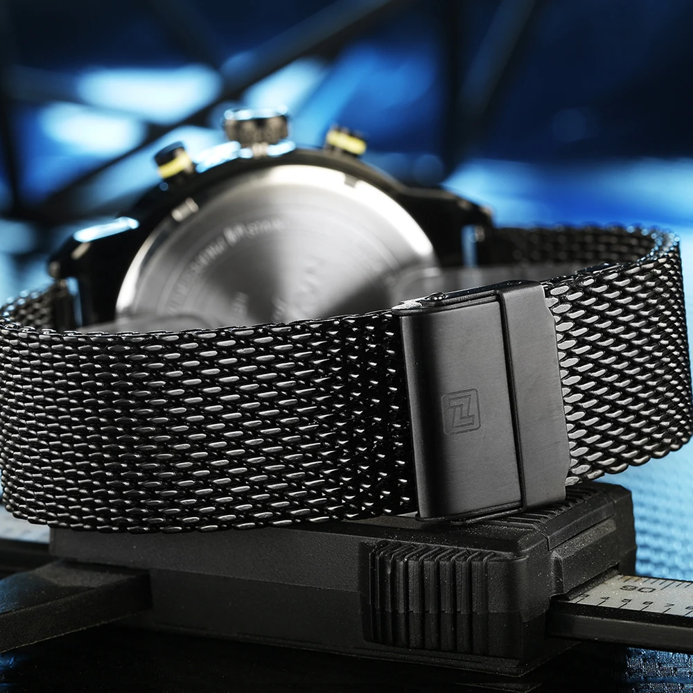 Часы наручные NAVIFORCE Мужские кварцевые люксовые брендовые водонепроницаемые
