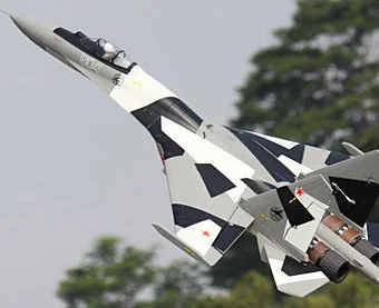 Su35 rc реактивный самолет PNP - Цвет: Серый