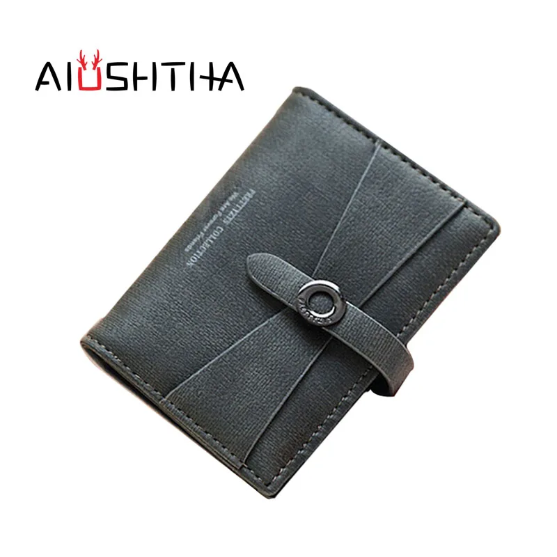 

Credit ID Card Holder Leather Cardholder Bussiness Pillow cover Coin Purses Brand Wallets for Bank 20 Card Slots Slim Travel