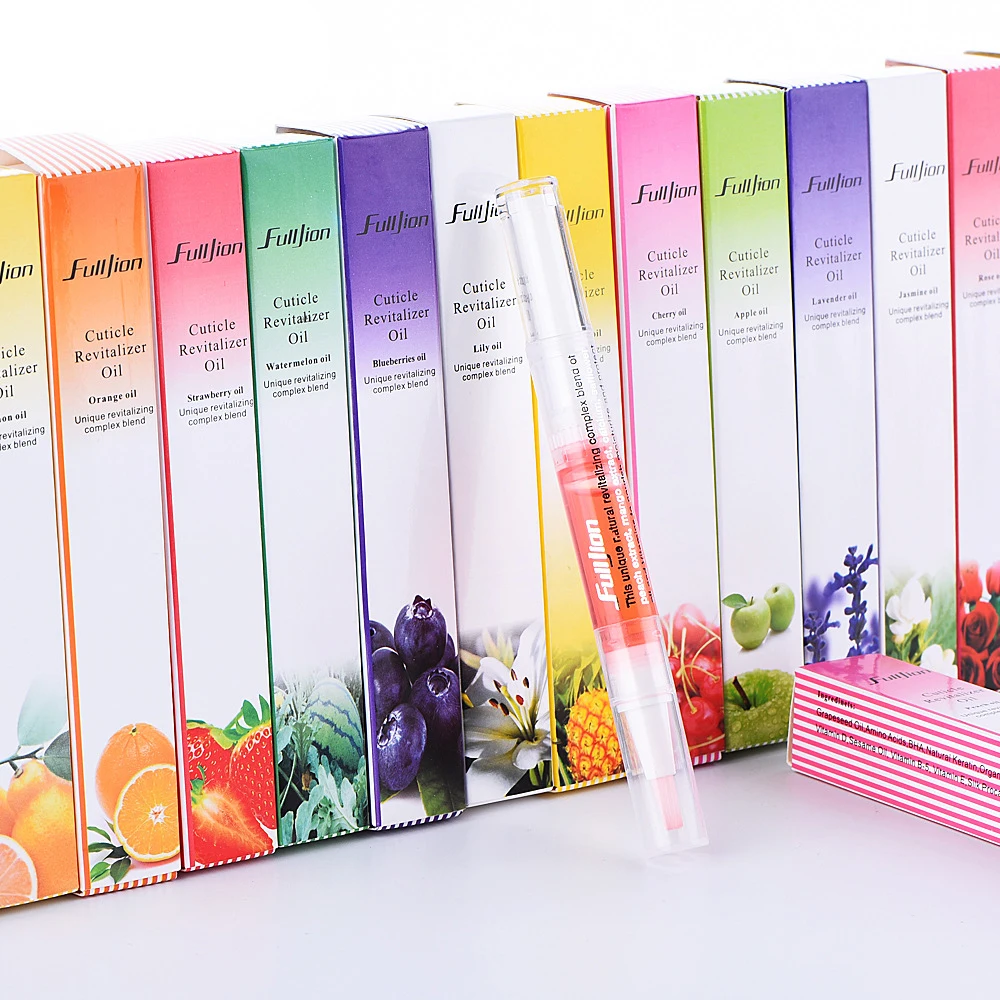 5ml Nail Care Finger Nourishing Liquid Nail Repair Pen Moisturizing Armor Nutrition 13 Fruity Bottle Nail Pen Oil Cuticel TSLM1