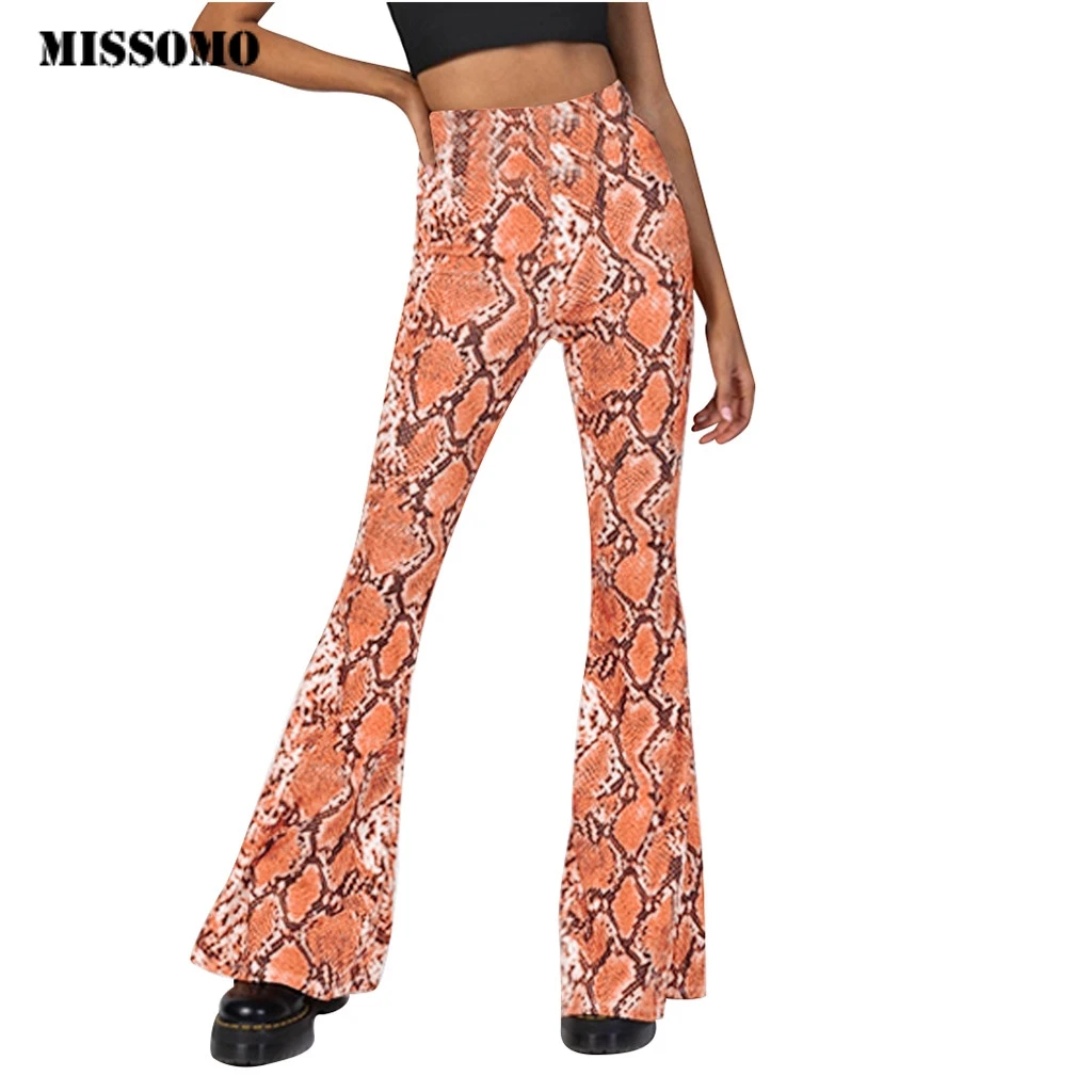 New Floral Print Womens Summer Trousers Flared Leg Palazzo Elasticated Waist