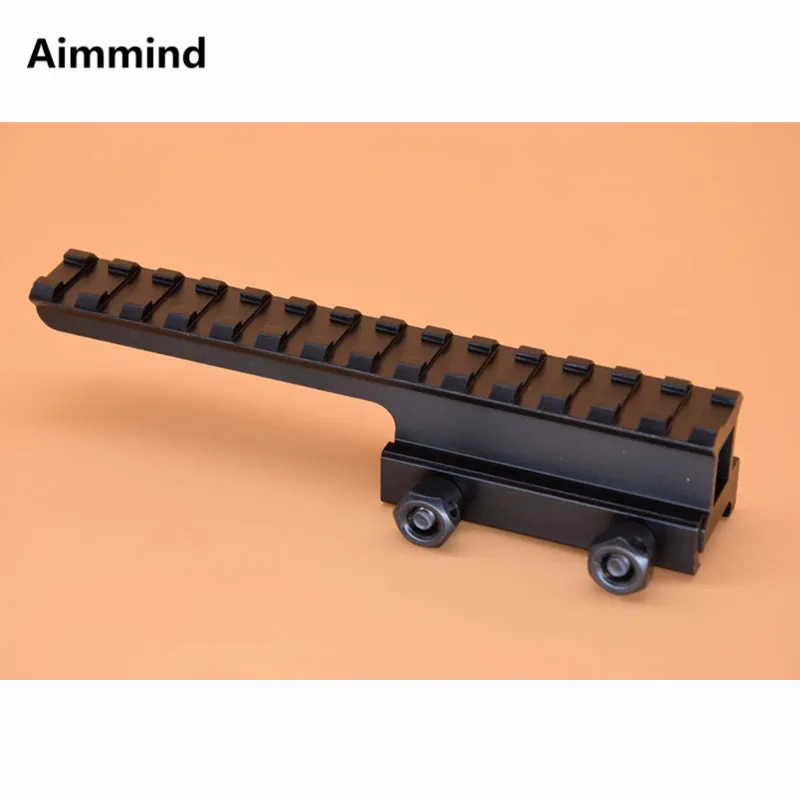 

Tactical 20mm Picatinny Weaver Rail Scope Extension QD Long Riser Mounts Base Adapter Converter For Hunting Airsoft