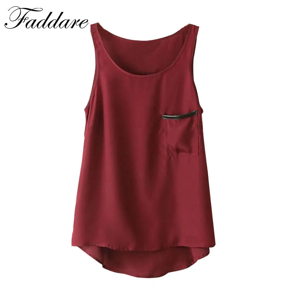 

2018 Special Offer Summer New 3 Colors Asymmetric Round Neck Women T Shirt Women Pocket T-shirt Women's Shirt S-XXL