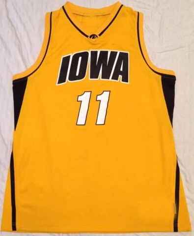 iowa hawkeyes jersey custom
