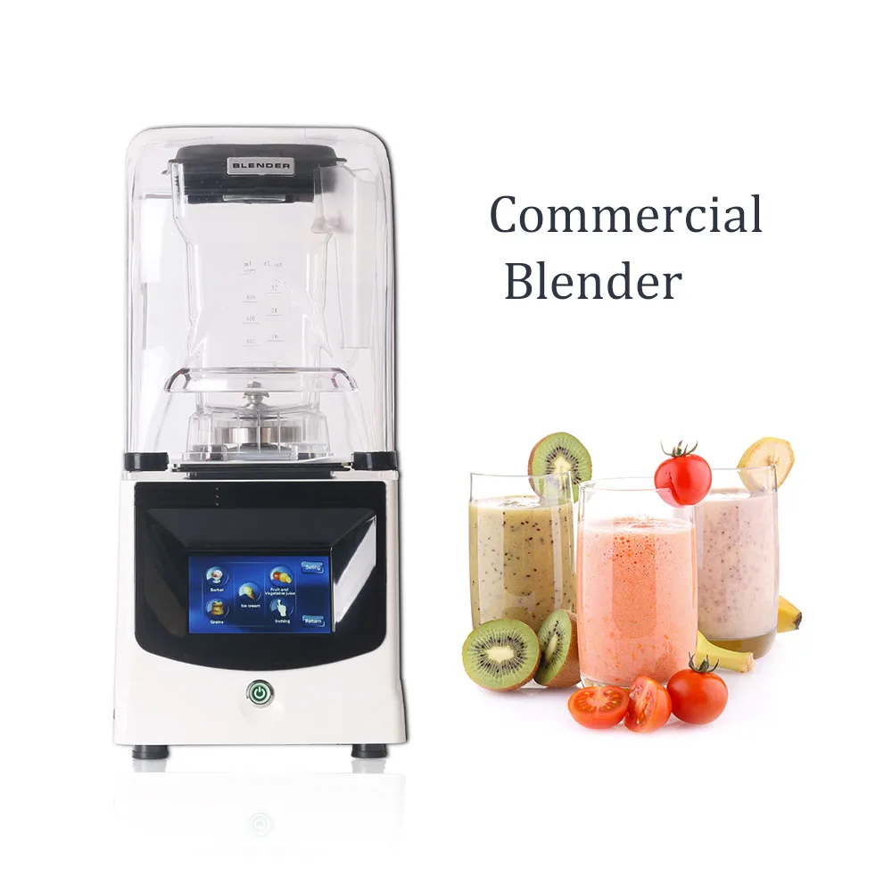 

GZZT Heavy Duty Commercial Grade Blender Mixer Vegetable Juicer 1.5L High Power Blender Fruit Ice Smoothie Food Processor Rod