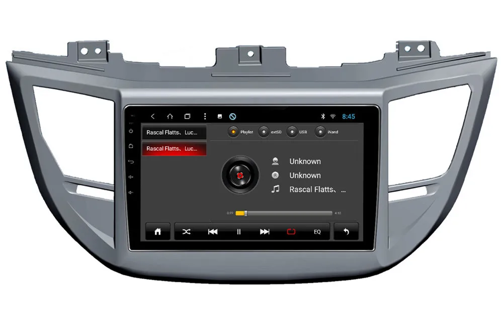 Perfect 10.1" IPS 4G DSP Carplay Android 8 Octa Core 4GB RAM 64GB ROM Car DVD Player Stereo GPS Glonass For Hyundai Tucson IX35 2015-18 2