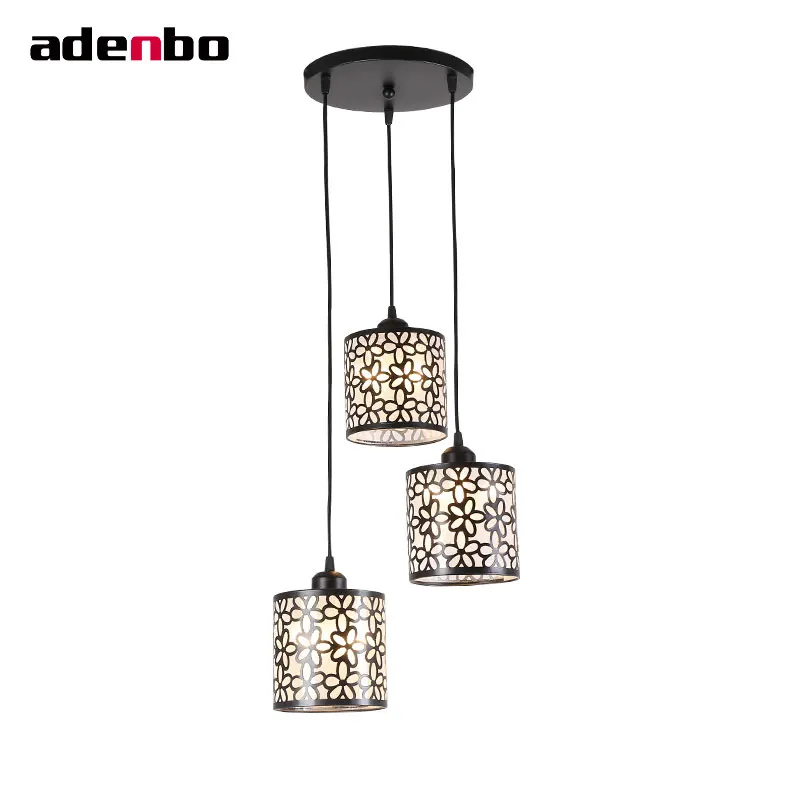 

Ceiling Hanging LED Lamp Pendant Lights White And Black Suspension Luminaire Nordic Light For Dining Room Lighting