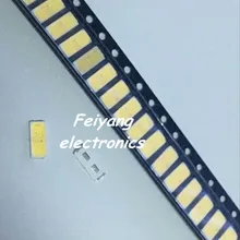 50 шт. для LG светодиодный Светодиодный подсветка 1 Вт 7030 6 в холодный белый ТВ применение smd 7030 светодиодный холодный белый 100-110lm 7,0*3,0*0,8 мм