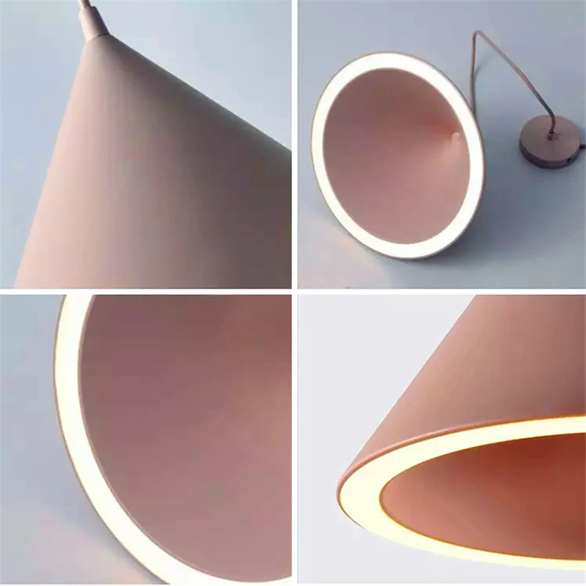 Скандинавская светодиодная Подвесная лампа индивидуальные