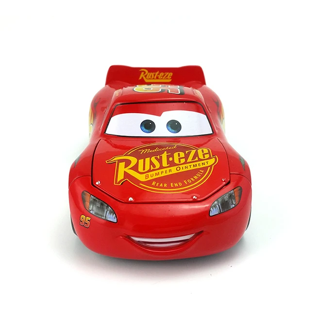 Disney Pixar Cars 3 большой № 95 Молния Маккуин Круз Рамирез Джексон шторм металлический литой автомобиль 1:24 подарок для детей