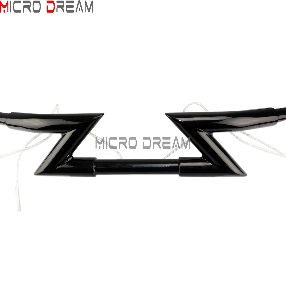 Руль для мотоцикла 1 "Z Bars 25 мм дюйм настраиваемый руль Dag Bar Harley Sportster Chopper Scrambler