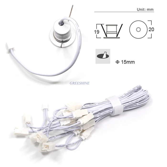 Conduziu a Luz do Armário Conduziu a Luz do Ponto de 15mm Dimmable w Mini Downlight Recesso Led Férias Luz 5 Anos Warrranty Ac85-265v 6 Pcs 1 10 a luz do ponto de 15mm mini