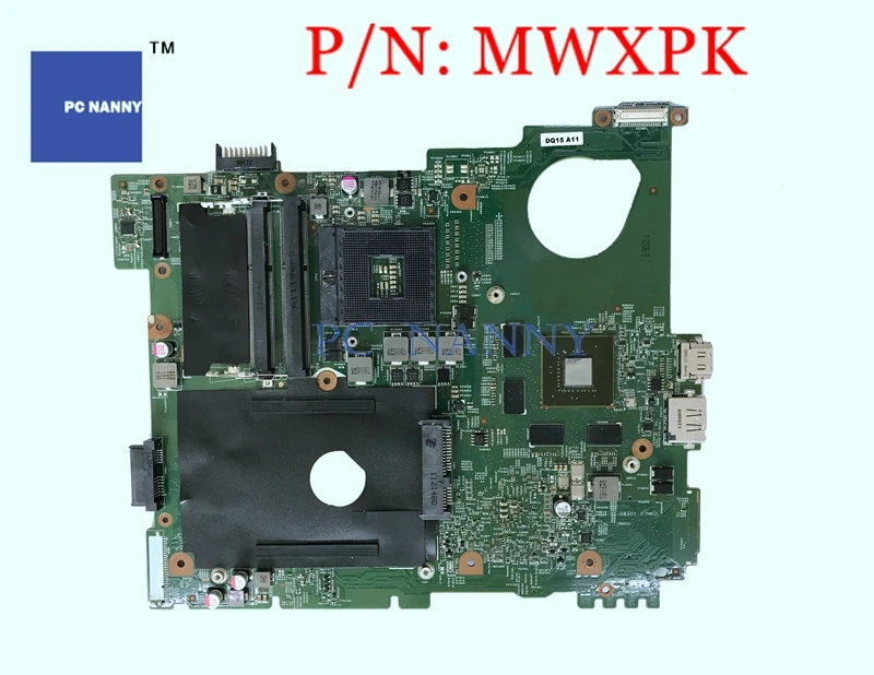 Материнская плата NOKOTION 0MWXPK для Dell Inspiron 15R N5110 материнская NVIDIA Geforce 1 ГБ DDR3 HM67