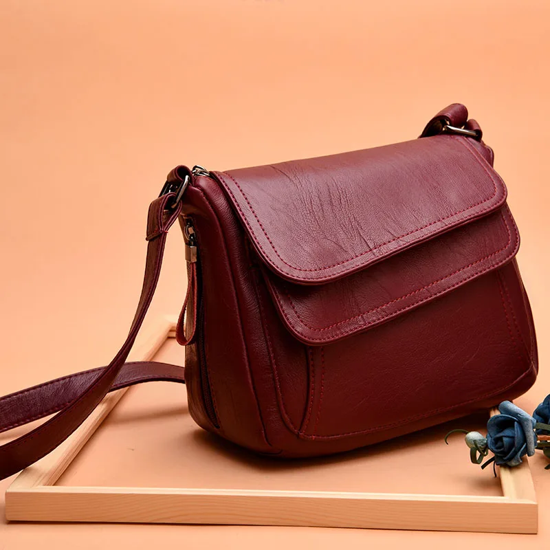 2019 black handbag lady bag designer 7 color leather luxury handbag large capacity regular crossbody bag summer bag ladies bag