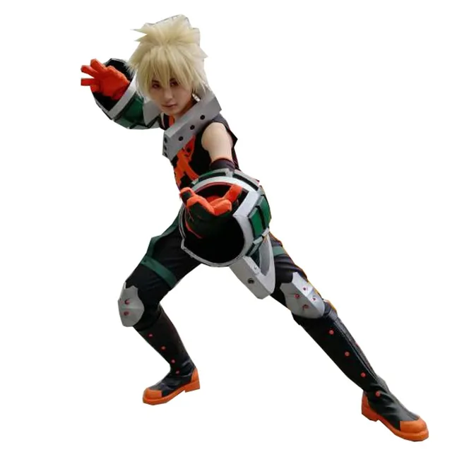 2018 Katsuki Bakugo Hero Battle Uniform Boku no Hero Academia My Hero ...