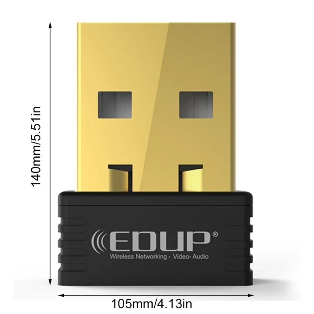 EDUP 150 Мбит/с мини USB Wifi ключ приемник беспроводной 802,11 n/g/b Ethernet адаптер сетевая карта для Windows для Mac PC