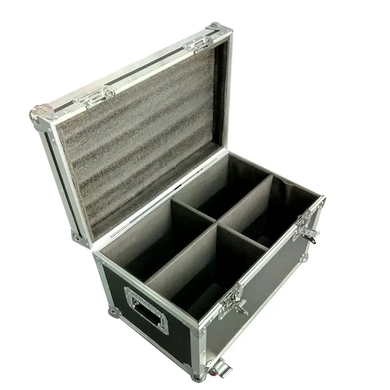 

Flight case for 4 pieces LED Beam Light 7x12w/12x12w/36x3w,only empty flight case