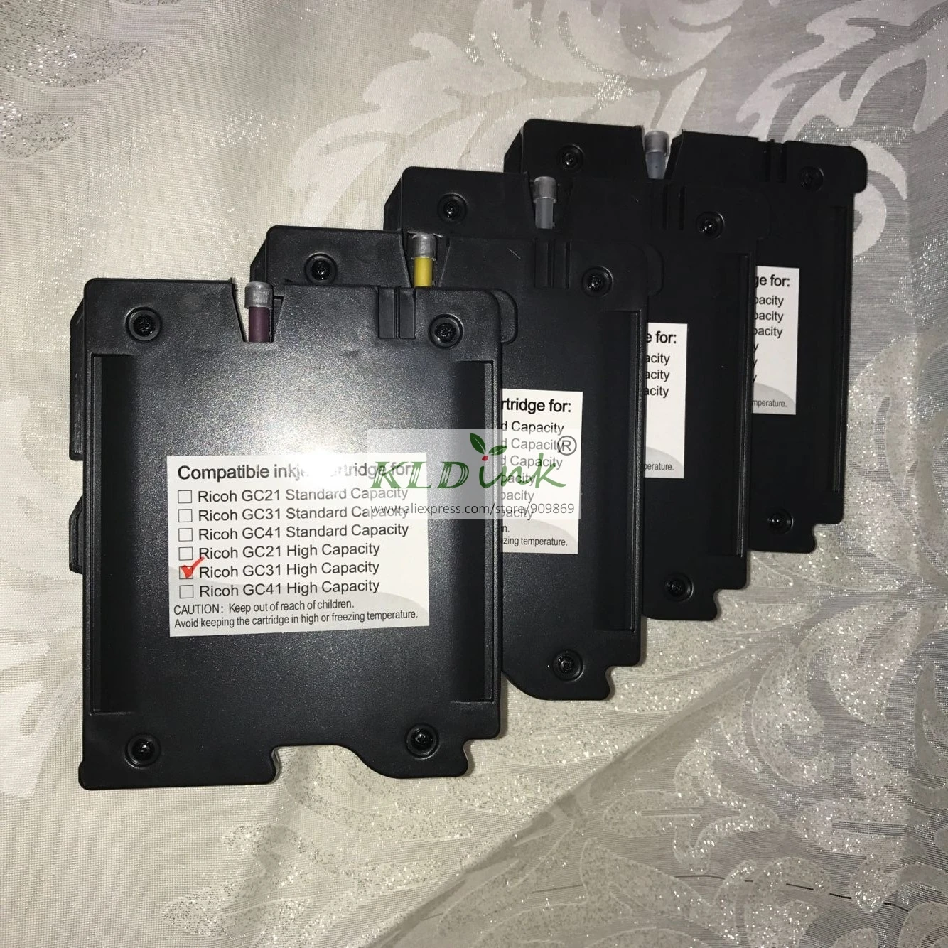 

GC31KH, GC31CH, GC31MH, GC31YH гелевые чернила [Пигментные чернила] Картридж для e2600 e3300 e3300N e3350N e5050N e5500 e5550N e7700