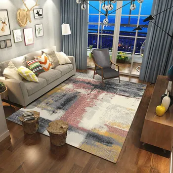 

Modern Nordic Carpet Living Room Home Bedcor Bedroom Carpets Soft Coffee Table Floor Mat Study Rug Kids Play Crawling Area Rugs