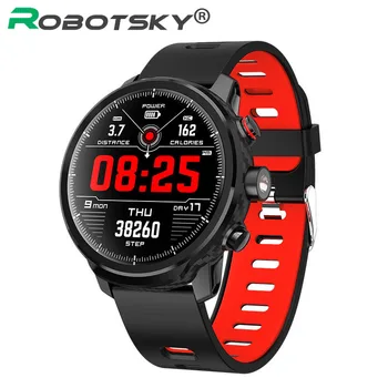 

L5 Men Smart Watch IP68 Waterproof Fitness Heart Rate Monitor Wristband Call Reminder Smartband For Android IOS