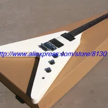 Новинка!! Электрогитара, v-образная форма, музыкальный инструмент dots inaly, литейный тюнер, floyd rose tremolo! собственный логотип