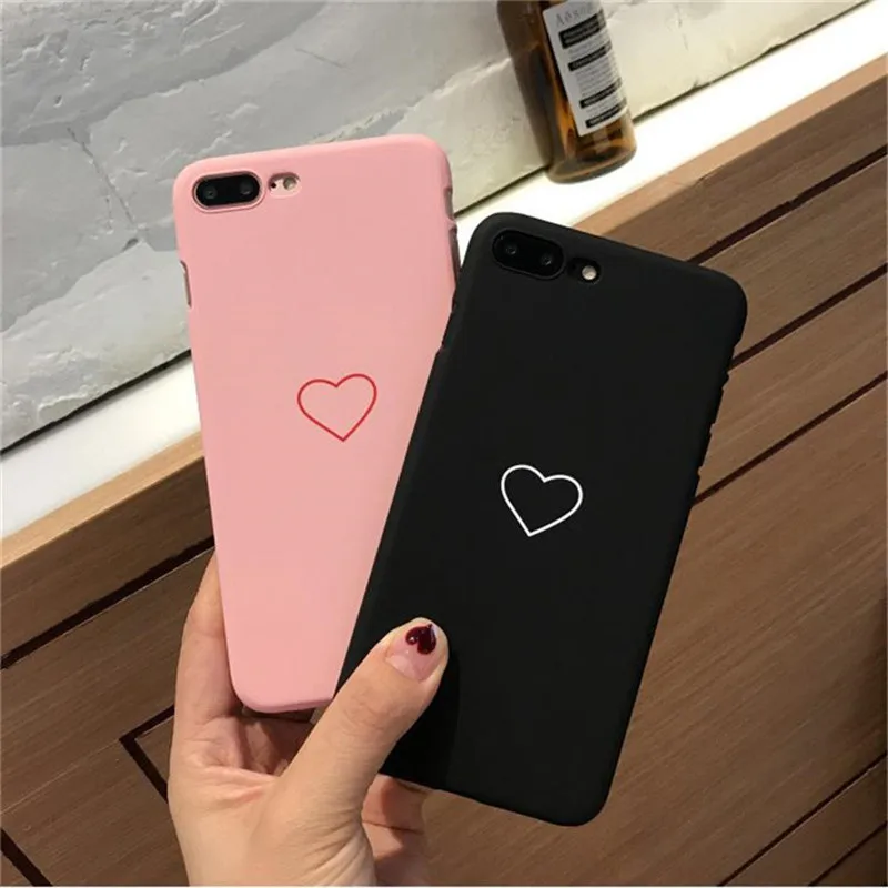 BINYEAE любовь Мода Жесткий Чехол для iPhone X 8 7 6 6s-плюс 5 5S 5SE ультратонкий защитный