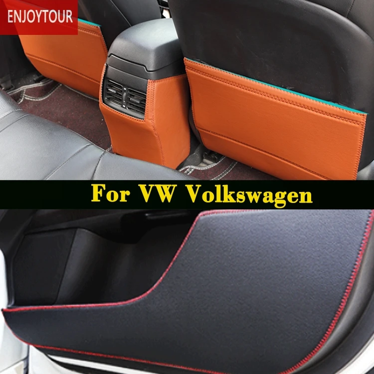Автомобильные накладки на переднюю и заднюю дверь, Противоскользящий коврик для VW Volkswagen Beetle Jetta Golf Passat Polo Tiguan Touareg Scirocco Touran