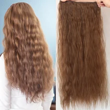 African American Clip In Human Hair Extensions 100% Human Hair Clip In One Piece Hair Extension Human Hair for Black Women