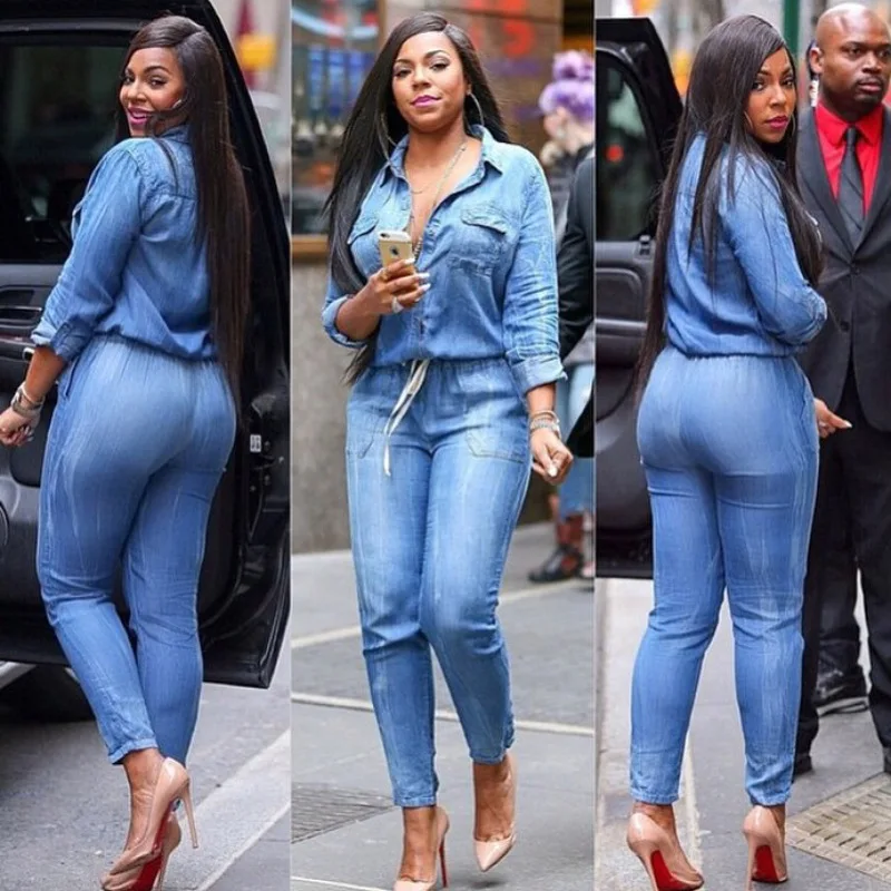 blue jean jumper